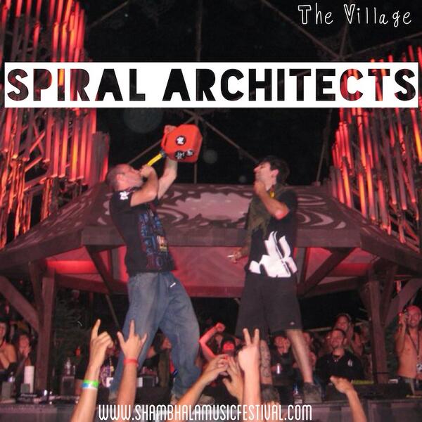 Artist Feature 257: Cgy's <a href="/BennyBside/">Benny B-side</a> &amp; Deception are the Spiral Architects, Sat 8pm in VIllage #OnTheRoadToShambhala