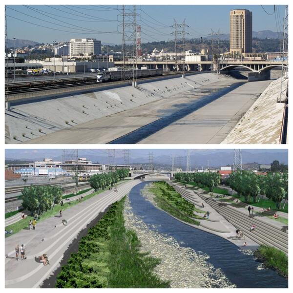 mervynwarren's tweet image. But if they turn miles of LA “River” into beautiful parks, where will studios film car chases? #ImaginaryProblems