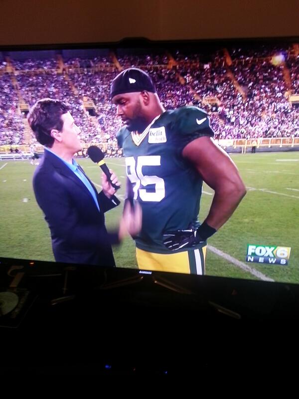 AlexMazurek10's tweet image. @IAM_Dat_One #Datone on the big screen! #GoPack