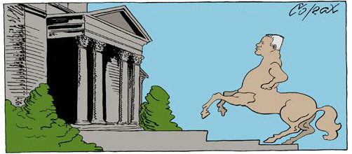 PredragCorax's tweet photo. Za Danas #kentaur http://t.co/au3QoN8Sb5