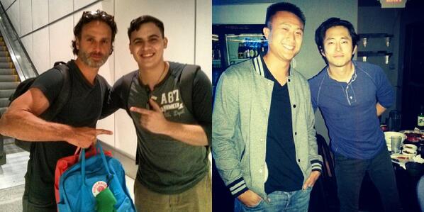 From San Francisco to Miami, #TWDFamily was everywhere, but they'll be in Senoia this week! (cesarondon &amp; daruckus23)