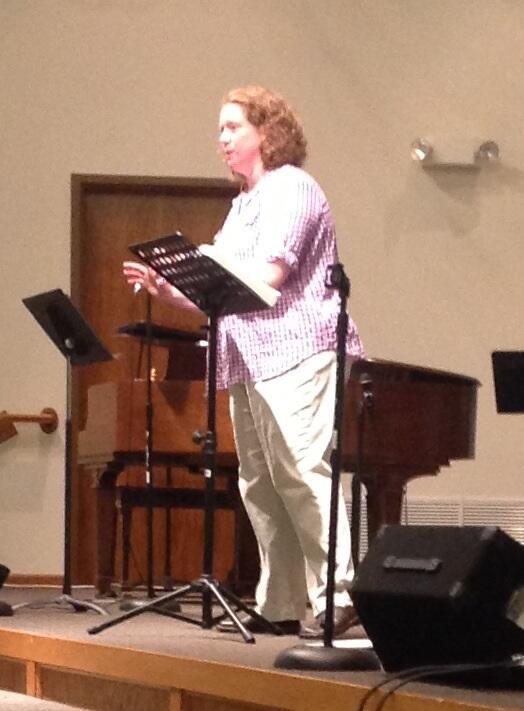 PastorTimWard's tweet image. Mendy speaking in church this morning