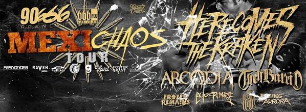 90666Agency's tweet image. @90666Agency POR PRIMERA VEZ JUNTOS @HCTK @thellbarriomx @arcadialibre #MEXICHAOSTOUR2013  @vans_mx @vansgirls_mx