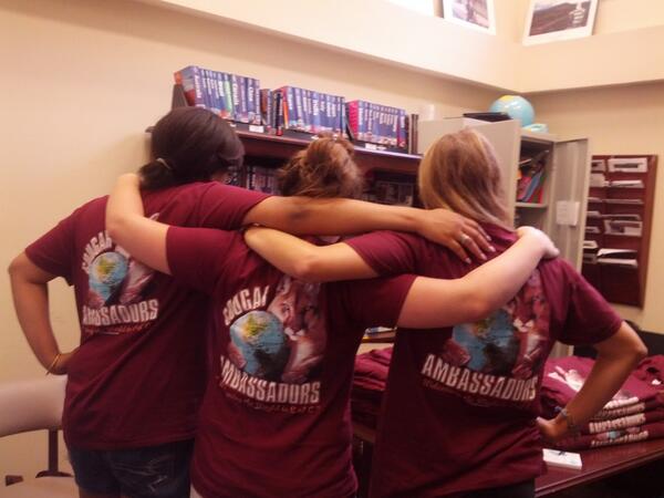 Beginning of the year madness continues but at least we have some help! #internationalstudents #CougarAmbassadors