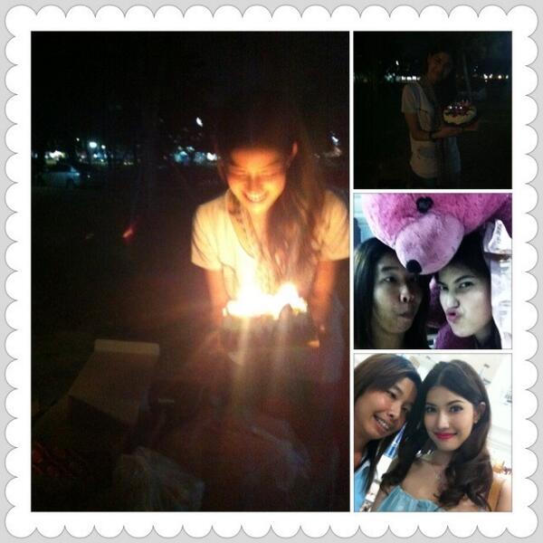 Ane_Chon's tweet photo. HBD นะจ๊ะน้องสาว มีความสุขมากๆ มีสิ่งดีๆเข้ามาในชีวิตตลอดไปนะ จะเป็นกำลังใจให้ตลอดไปนะจ๊ะ @nammwann คิดถึงนะ http://t.co/p2PNfmF8fD