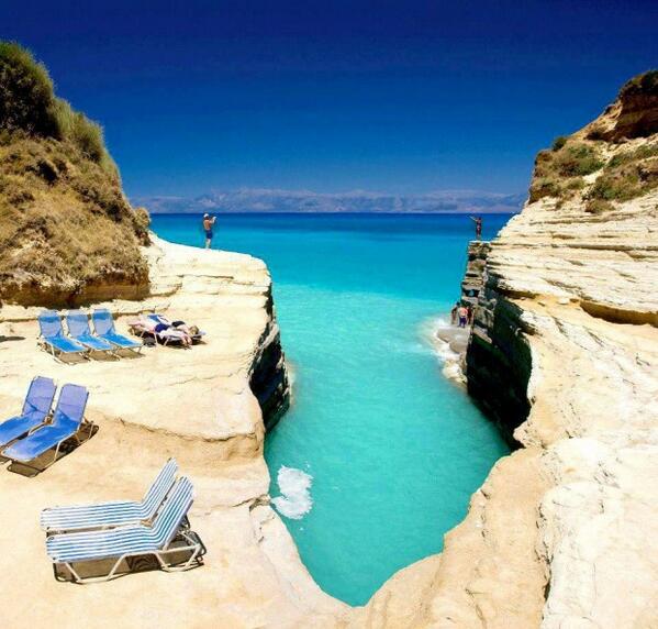 Our today's pick for world's best island in the Corfu Island in Greece.. Its one of the must visit beach in life..