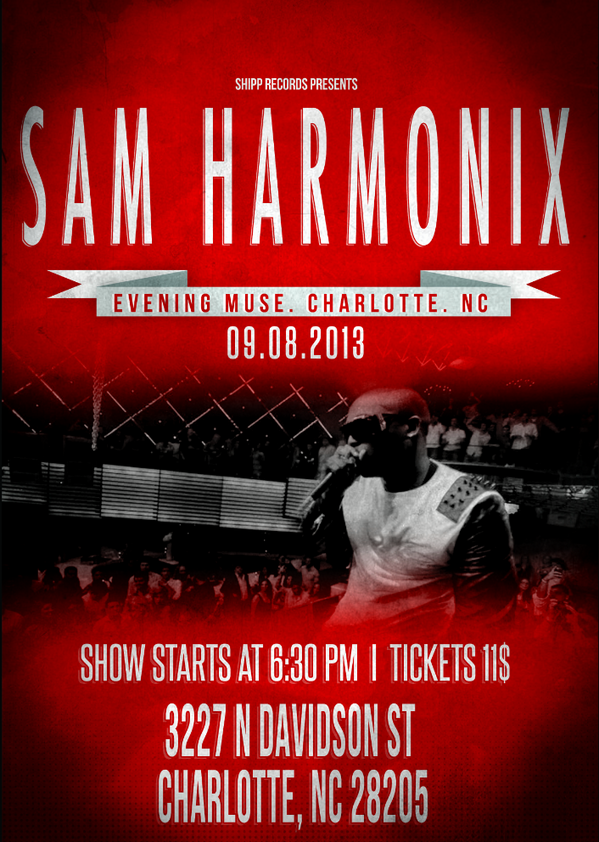 HarmonixFactory's tweet image. Excited to see @TheSamHarmonix live? Buy your spot at the show here! tickets.aftonshows.com/SamHarmonix #SamHarmonix #Music