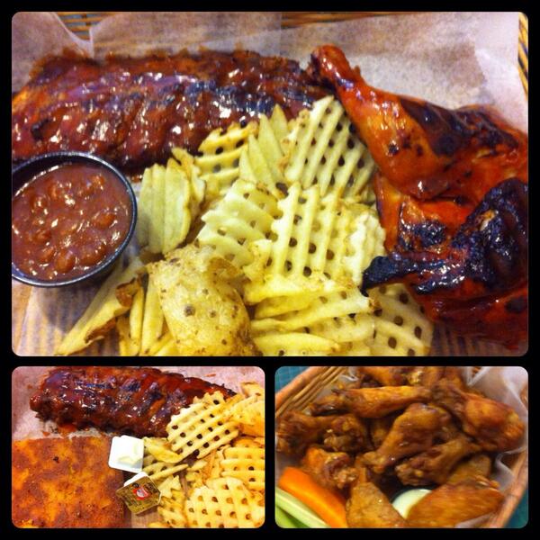 Sweet tea, wings, BBQ chicken & ribs #MississippiSweets #Yummy