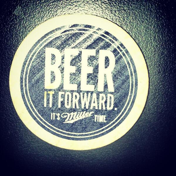 KayleighMiller2's tweet photo. Spending the night in good taste with @MillerLite! #BeerItForward http://t.co/oG4BmQB2UF
