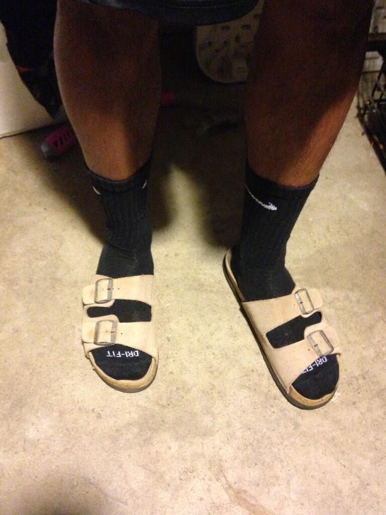 nike socks with birkenstocks