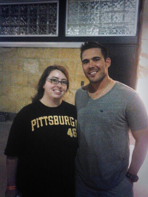 Everyone said u left and I turn around and there you were! #PiratePerfection #LifeComplete @Tony26Montana Thanks! ♥