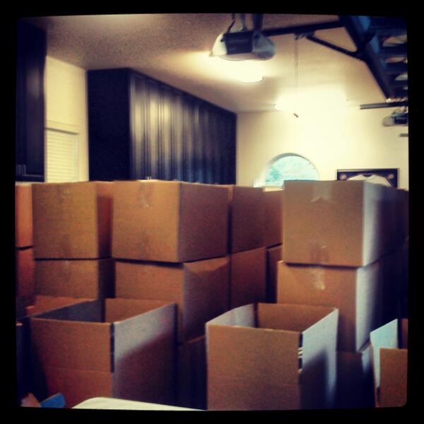 Lanier3000's tweet image. 175 boxes, all set and ready to go out to the 1st &amp;amp; 2nd Graders! #EXHAUSTED #OperationBackpacks @AmberSabathia