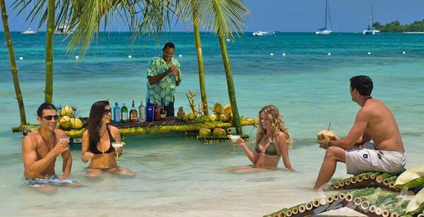Today's best pick for honeymoon destination. The Seychelles