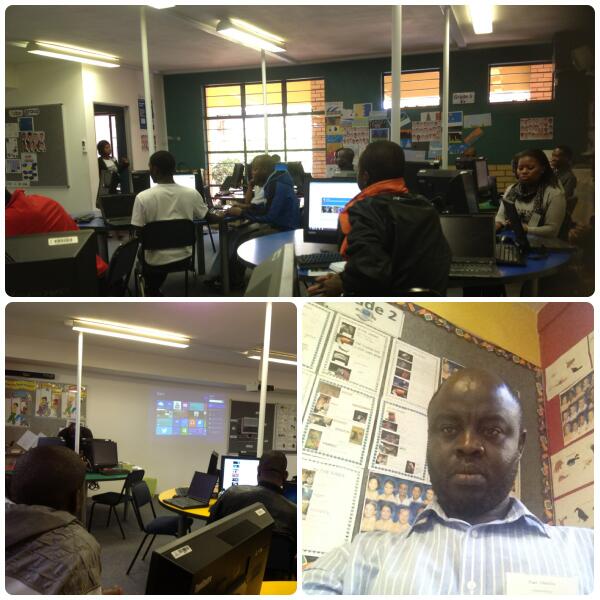 PaulMumbaShiwam's tweet image. Amazing integration photostory and twitter #edtechsummitSA