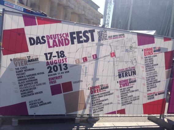 Super Deutschlandfest der SPD am Brandenburger Tor!!!