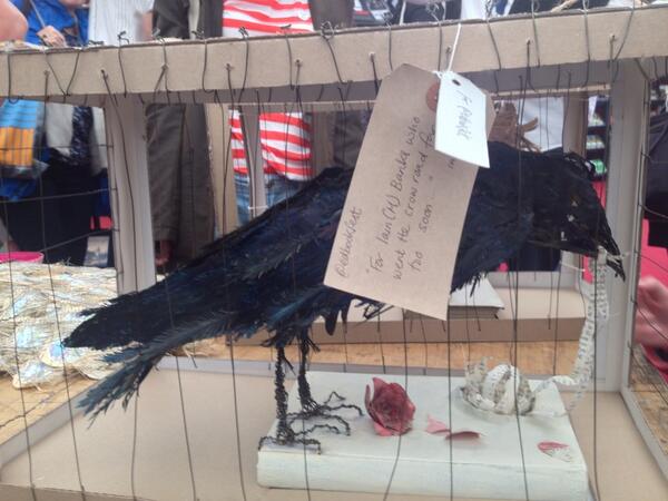 edbookfest's tweet image. For Iain (M) Banks who went the crow road far too soon #edbookfest @_freetofly_ #iainbanks
