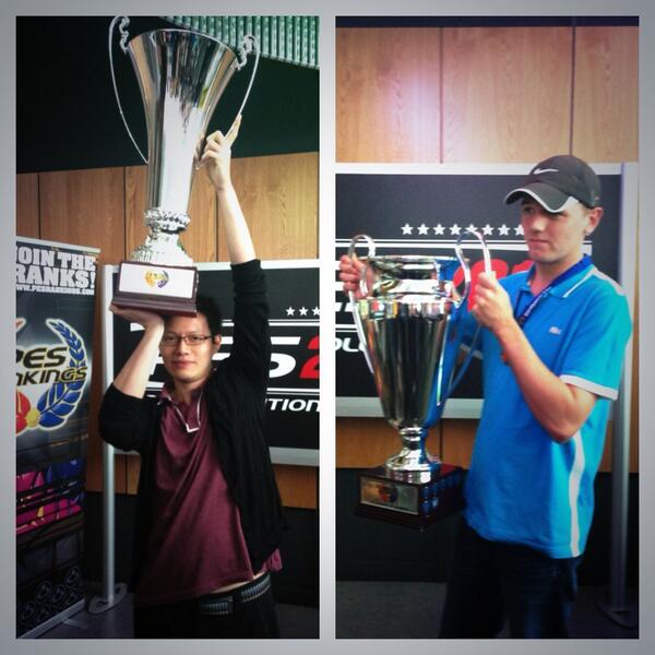virtualballers's tweet photo. Selamat derek_kchou, berhasil menjadi juara di #PESMainEvent 2013 kemarin. Master PES! http://t.co/tcGPPsTSMs