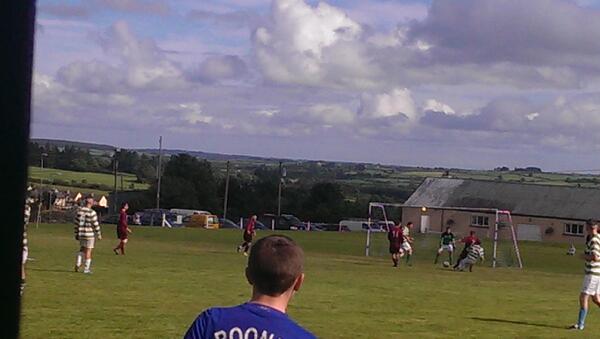 Some of the action in around Waterloos box...
