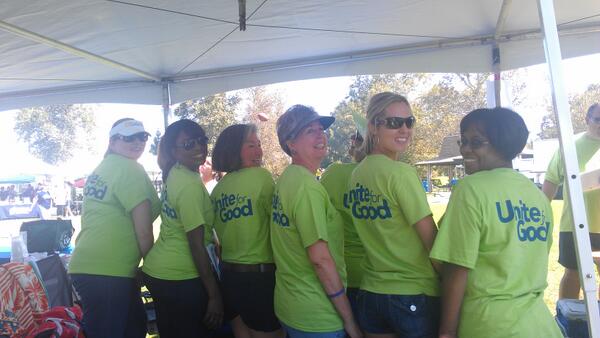 tinaramosingold's tweet image. CCUL/NCUL staff "uniting for good" at SCCUA Olympics in Fountain Valley.