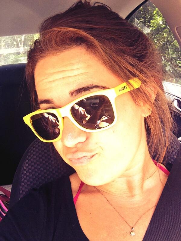 Sportin my new #waves! Thanks @wavesgear! #wavesgear Can't wait to order another color! #theyfloat #duckface