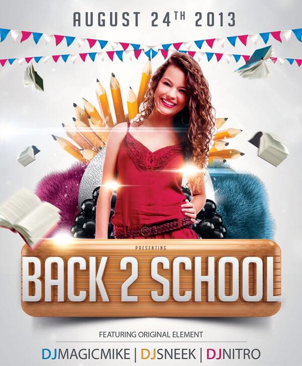 TwistedJimmy's tweet image. Who is ready for our Back 2 School Bash next Saturday? #3DJs @DjMagicMikePgh @djnitromix @theDjSneek @AsSeenAtIUP