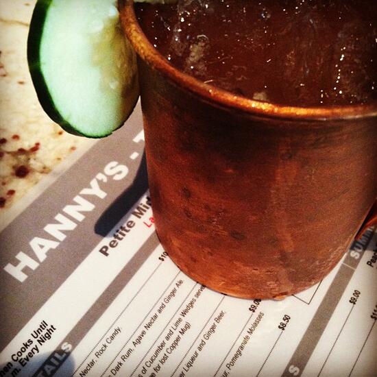 HannysBar's tweet photo. Moscow Mule time! http://t.co/YBqVdSMmVp