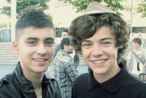 "hey i'm zayn"
"i'm harry"
"are you nervous?"
"yeah"
"don't worry, good luck on your audition"
"good luck too"