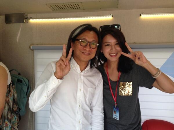 제천국제음악영화제에서 만난 특별한 손님.  영화는영화다에 출연하셨어요.  첨밀밀...내 가슴을 설레게 한 영화의 진가신 감독님.