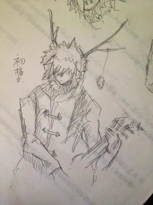 エッダ初描き)^o^(めっちゃ自分絵柄 
