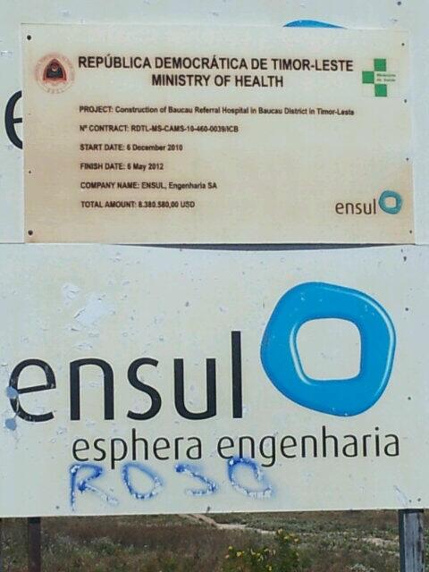 TempoTimor's tweet photo. 4/4 Tinan ba tinan MS promete atu halo Hospital Baucau. Kontratu $8 miloens ba ENSUL, to'o agora la hetan. #Timor http://t.co/60WUOlGSbu