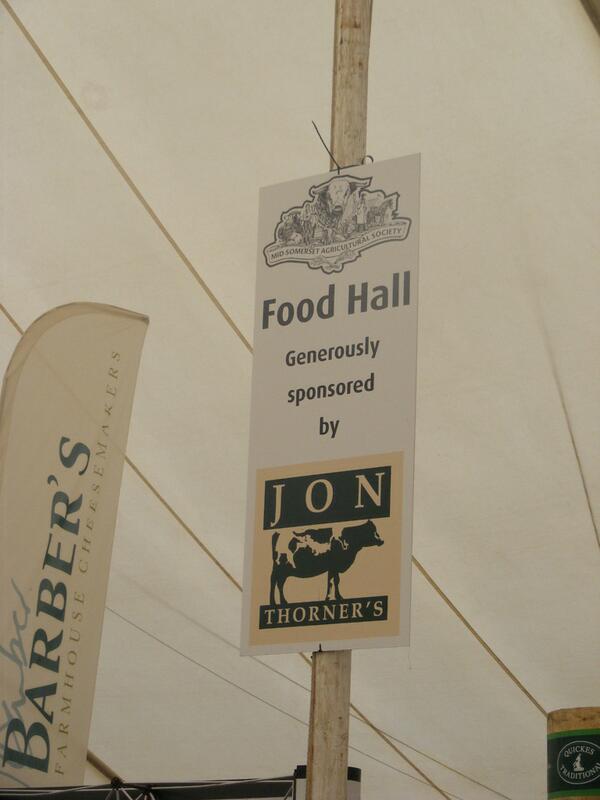 Some of the signs made for Mid Somerset Show 2013