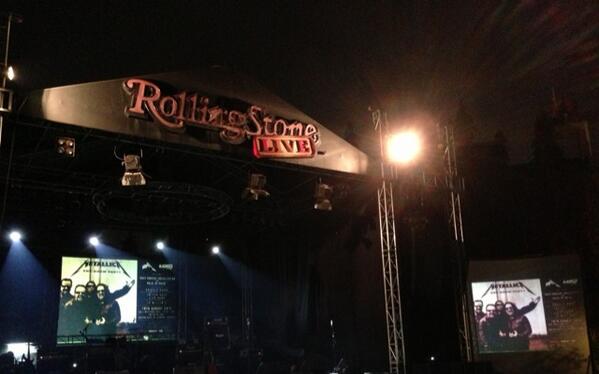 Panggung utama <a href="/RollingStoneINA/">Rolling Stone INA</a> sudah siap untuk #PREMetallicaJKT @BlackRock_Ent