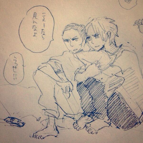@mr_nh (*゜v゜*)?なんでなんで?木村イケメンやろやろ?宮地と木村とホラー番組 