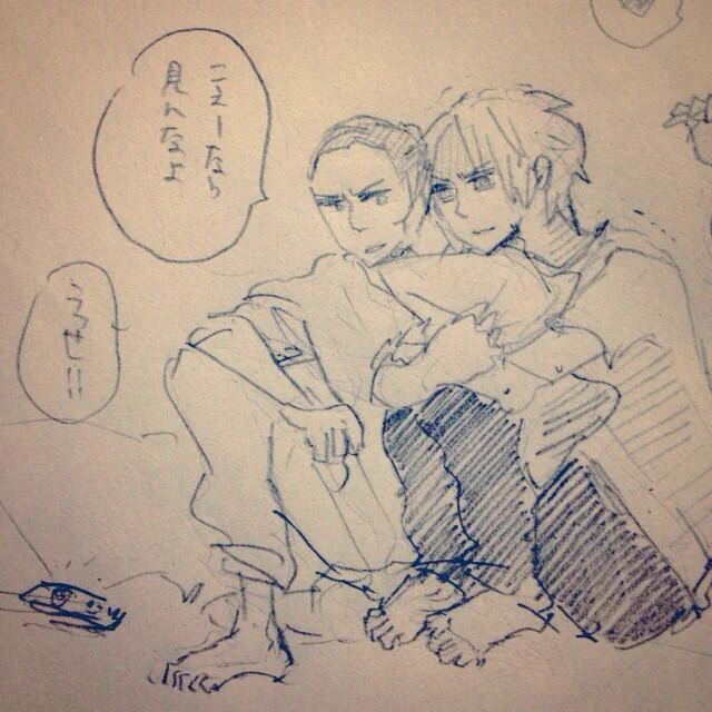 @mr_nh (*゜v゜*)?なんでなんで?木村イケメンやろやろ?宮地と木村とホラー番組 