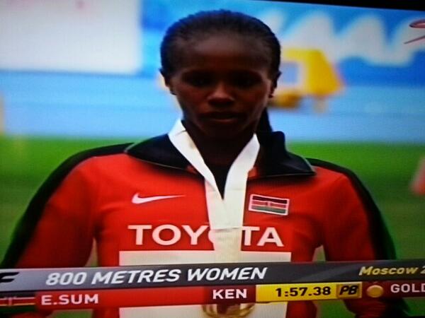 tgithuku's tweet image. The new face of Kenya's 800m women's running. #EuniceSum #GoKenya