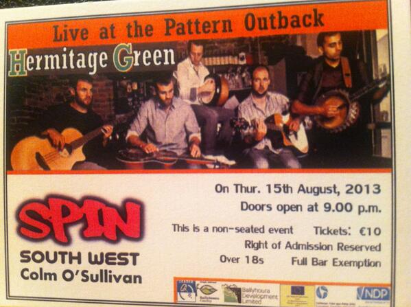 Tickets now on sale from committee members for just €10 or from Mace in Ballylanders #pattern13