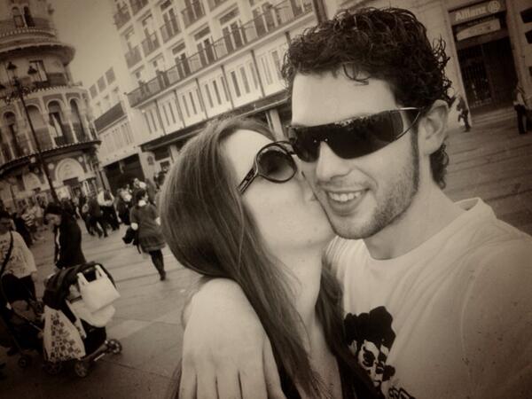 rafavily's tweet photo. En Sevilla con @Marijosemarlar hace un tiempo!!! http://t.co/jf3wHCSLxE