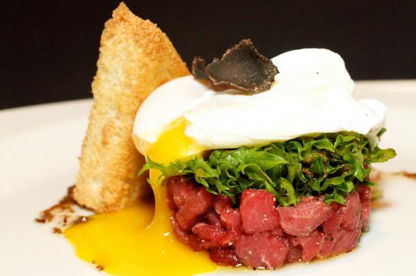 The most scrumptious looking 'Steak Tartare' dish you will ever see!