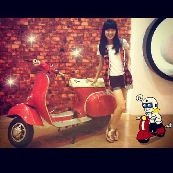 cigullaJKT48's tweet photo. pespa gue ξ\(๑ ื ๔益๖ ื •)ㄏ http://t.co/TVoP4Kesrx