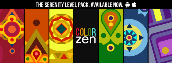 LargeAnimals's tweet image. Serenity Now! The new Serenity level pack is now available in #ColorZen on both iOS &amp;amp; Android bit.ly/ColZenfb