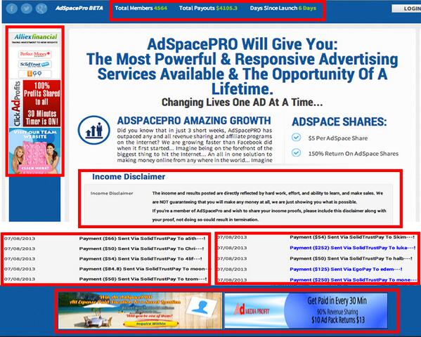 AdSpacePRO's tweet image. Front page banners, MORE PAYOUTS!! &amp;amp; GROWTH!!  AdSpacePro is BOOMING!