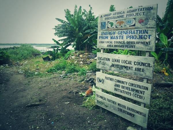 midori_env's tweet photo. Energy generation from Waste for Ebute Lekki, a riverine community in Lagos state. #Biogas #RenewableEnergy #July2013 http://t.co/WiC7mqxGsr