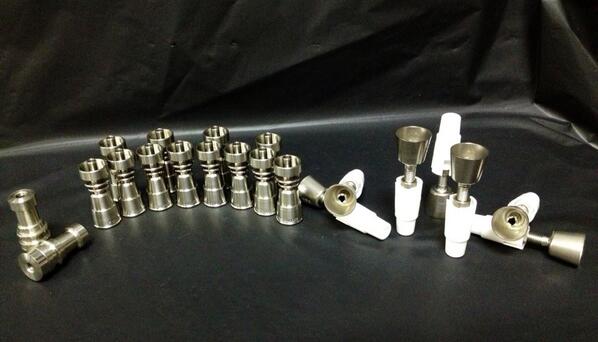 GRcloudSmoke's tweet photo. DOMELESS NAILS IN STOCK! Highly Educated DualiTi, New Style Domeless w/ Ceramic Base, &amp; Universal Infiniti Replica http://t.co/p2NIaSj5Lh