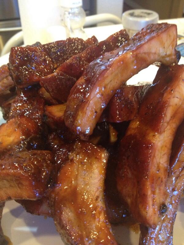 Ribs up #bbq #BBQ2013 #pork #ribs #smoke #food #NomNom