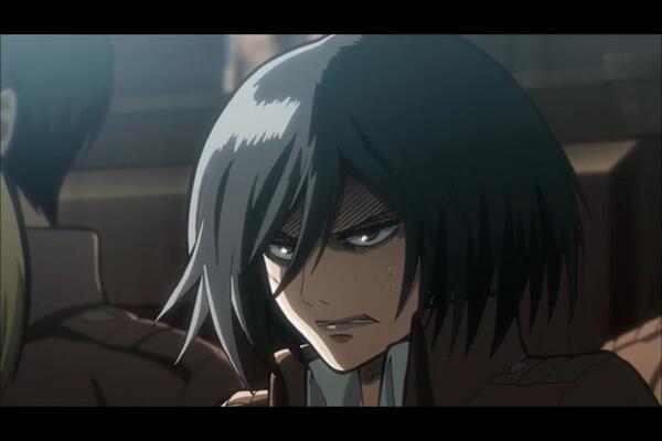 BladedMikasa's tweet image. @1ManBrigade 
[HATES YOU]