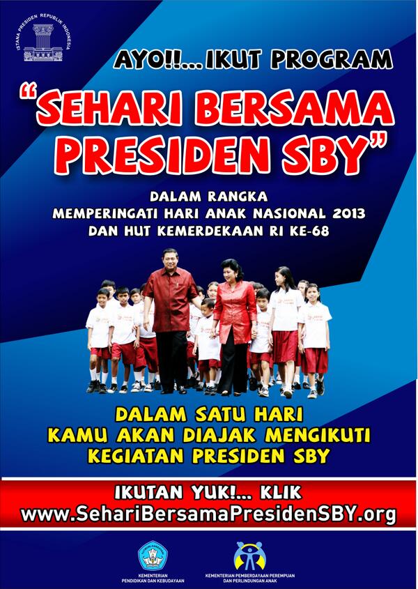 “<a href="/YMartamin/">Y Martamin</a>: ” Sehari bersama SBY untuk anak