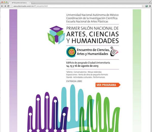 DIRECCION_ENAP's tweet photo. 1er. Salón Nacional de Artes, Ciencias y Humanidades.  ENAP-CIC- UNAM. PROGRAMACIÓN EN:  http://t.co/VwPCvwUSCK http://t.co/xdzK4ewY4H