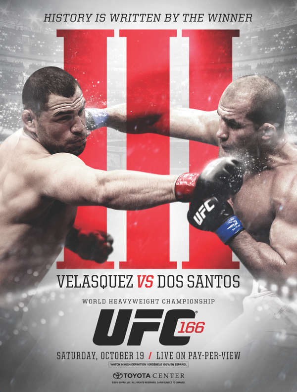 UFCONFOX's tweet photo. It's a trilogy! @cainmma vs. @junior_cigano III #FightPosterAlert #UFC166 http://t.co/NjwDcFAAym