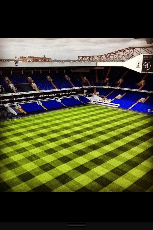 This is what you call #PitchPerfection at White Hart Lane