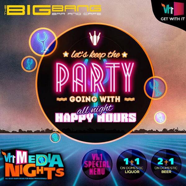 BombilTimes's tweet image. Are you part of the media mafia? #BombilWednesday #VH1MediaNights at @bigbangbarcafe! All night happy hours!!